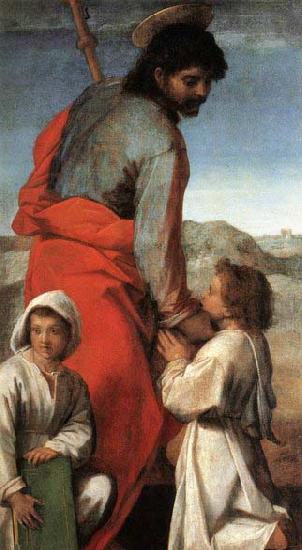 Andrea del Sarto St James Sweden oil painting art